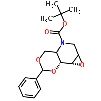 2,3-Anhydro-4,6-O-benzylidene-N-(tert-butoxycarbonyl)-1,5-deoxy-1,5-imino-d-glucitoll